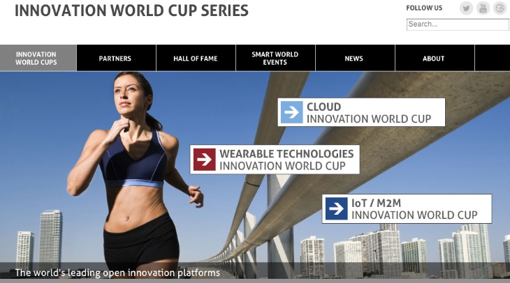 Innovation World Cup Series: submit your innovative solution – IoT, M2M, cloud or wearable technologies